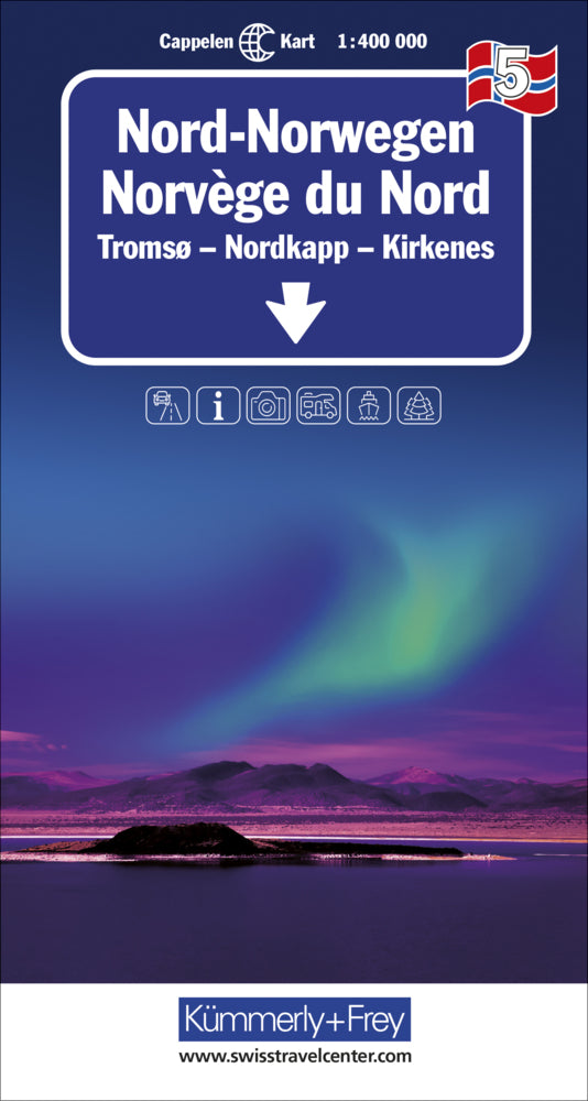 Norwegen Regionalkarten - Cappelen Kart Norwegen
