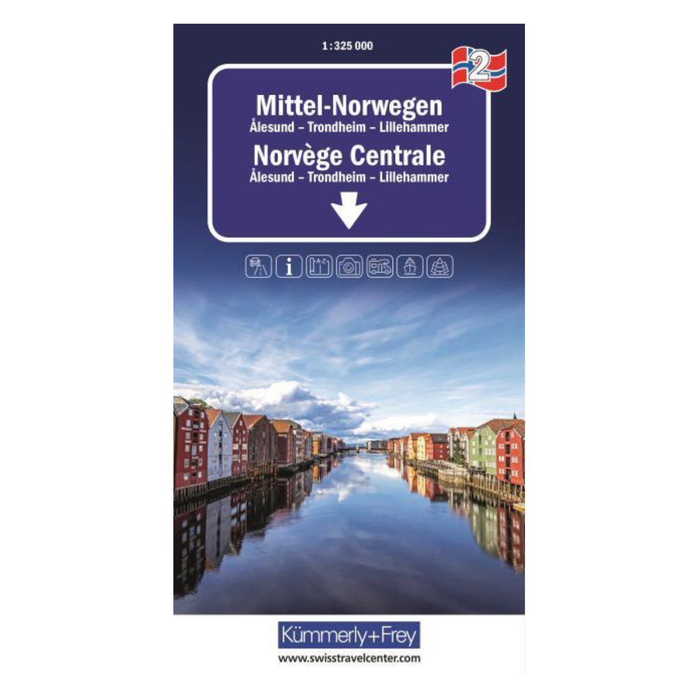 Norwegen Regionalkarten - Cappelen Kart Norwegen