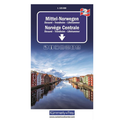 Norwegen Regionalkarten - Cappelen Kart Norwegen