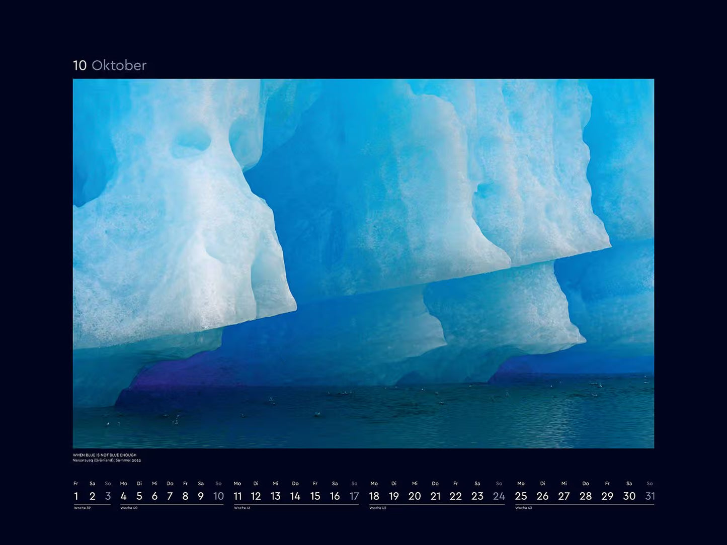 Eiswelten - Wandkalender 2027 - 60 x 45 cm - Kunth Verlag