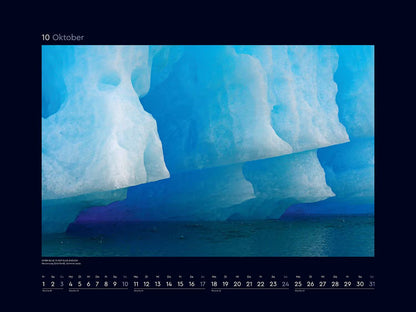 Eiswelten - Wandkalender 2027 - 60 x 45 cm - Kunth Verlag