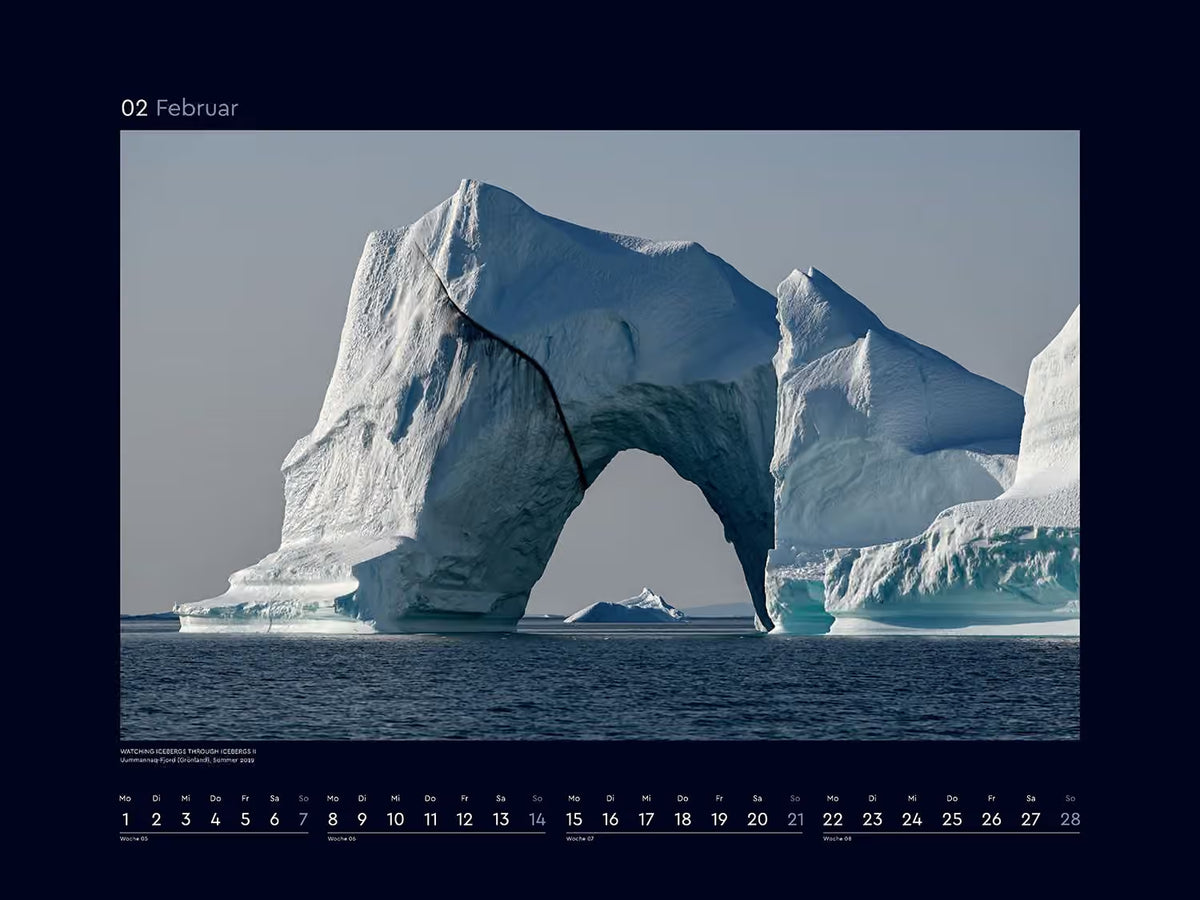 Eiswelten - Wandkalender 2027 - 60 x 45 cm - Kunth Verlag
