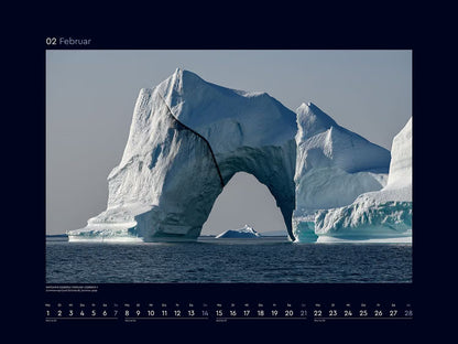 Eiswelten - Wandkalender 2027 - 60 x 45 cm - Kunth Verlag