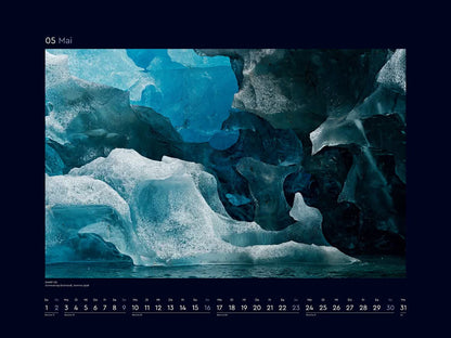 Eiswelten - Wandkalender 2027 - 60 x 45 cm - Kunth Verlag