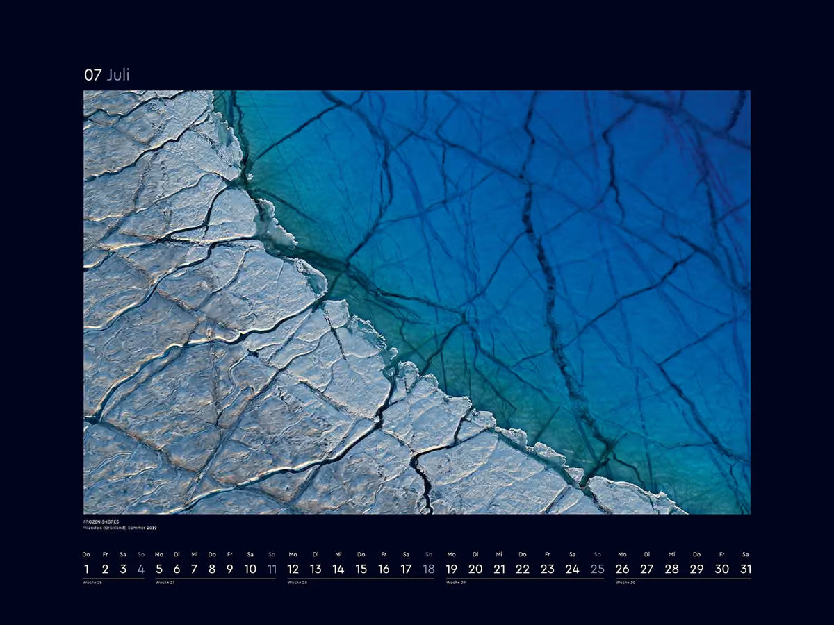 Eiswelten - Wandkalender 2027 - 60 x 45 cm - Kunth Verlag