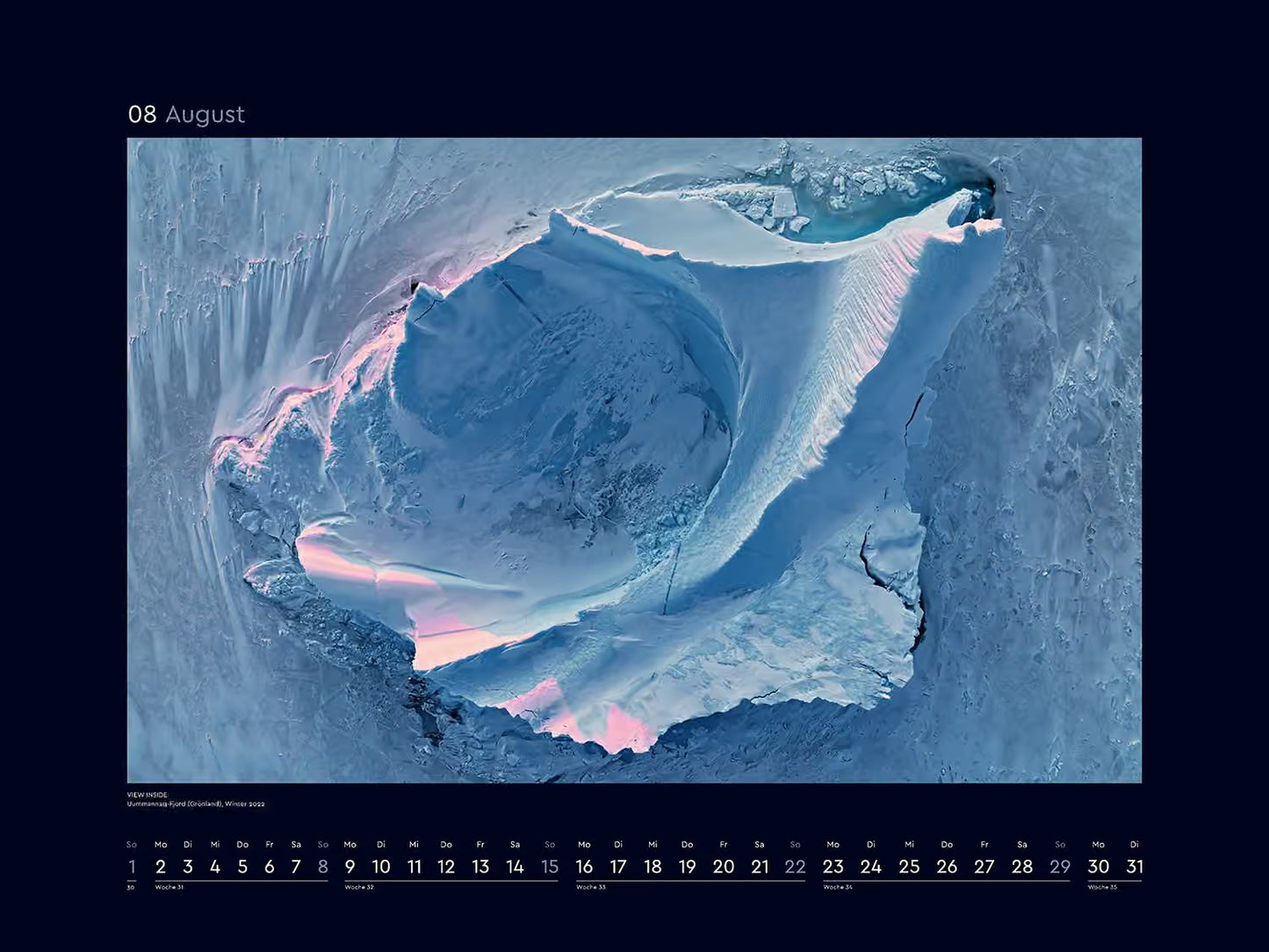 Eiswelten - Wandkalender 2027 - 60 x 45 cm - Kunth Verlag