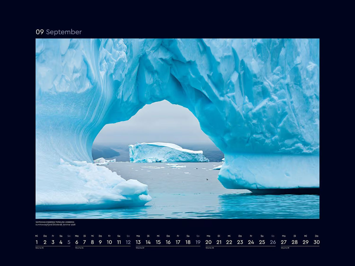 Eiswelten - Wandkalender 2027 - 60 x 45 cm - Kunth Verlag