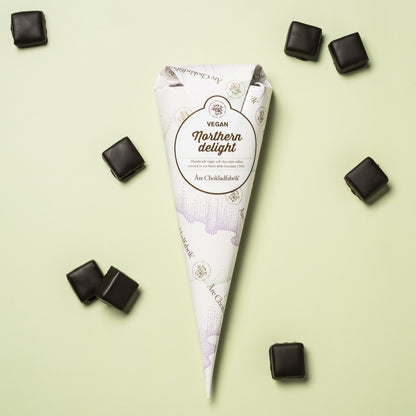 Northern delight - Vegane Schokoladen-Toffee - Pralinen - 80 g