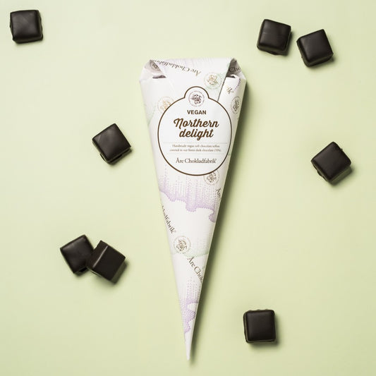 Northern delight - Vegane Schokoladen-Toffee - Pralinen - 80 g