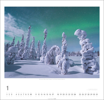Schweden - Wandkalender 2027 -  Licht und Wasser - 46 x 48 cm - Kunstverlag Weingarten