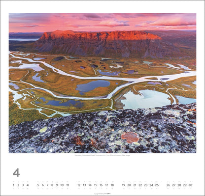 Schweden - Wandkalender 2027 -  Licht und Wasser - 46 x 48 cm - Kunstverlag Weingarten