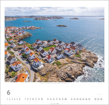 Schweden - Wandkalender 2027 -  Licht und Wasser - 46 x 48 cm - Kunstverlag Weingarten