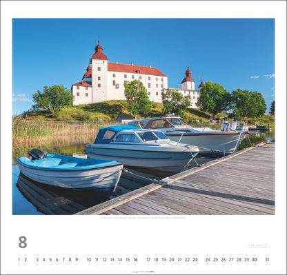 Schweden - Wandkalender 2026 -  Licht und Wasser - 46 x 48 cm - Kunstverlag Weingarten