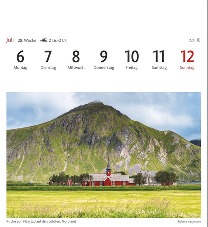 Norwegen - Sehnsuchts-Kalender 2026 - Harenberg