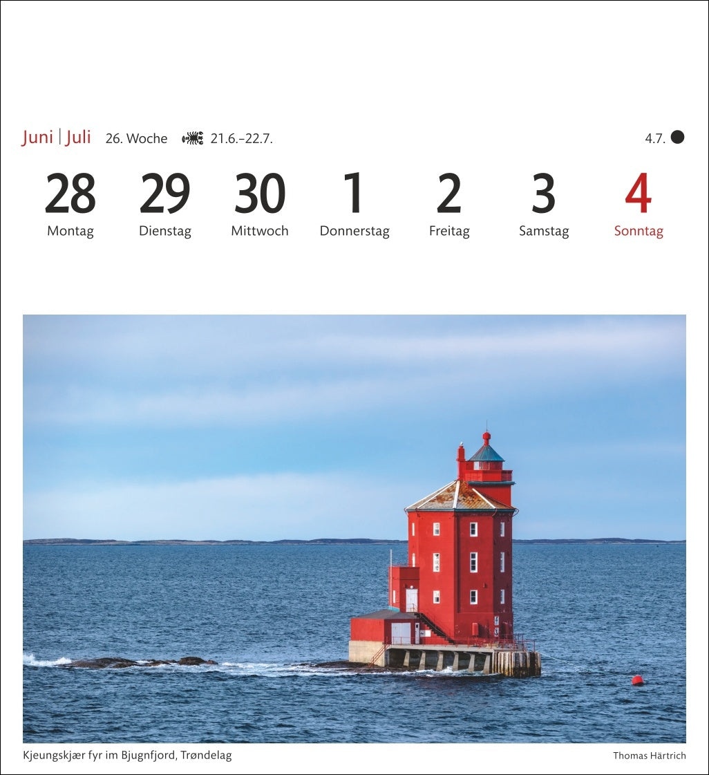 Norwegen - Sehnsuchts-Kalender 2027 - Harenberg