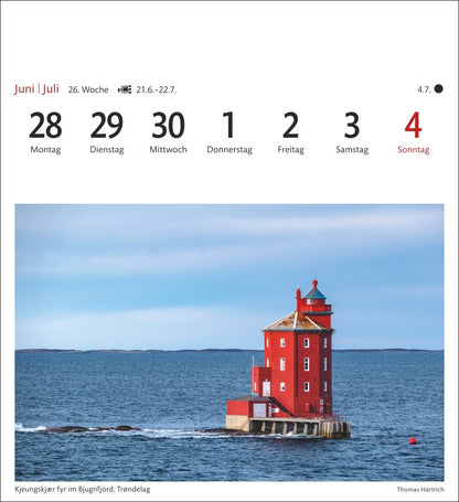 Norwegen - Sehnsuchts-Kalender 2027 - Harenberg