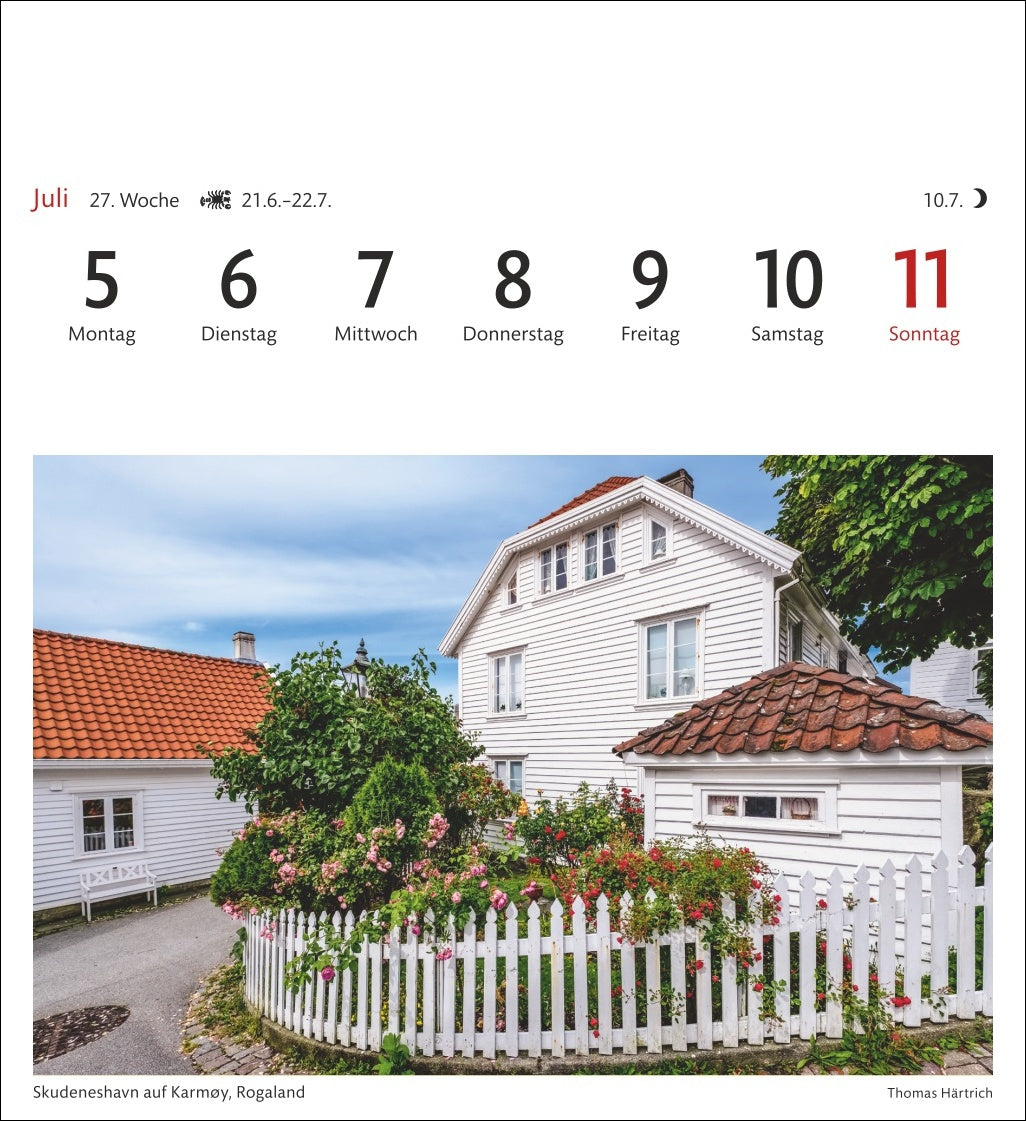 Norwegen - Sehnsuchts-Kalender 2027 - Harenberg