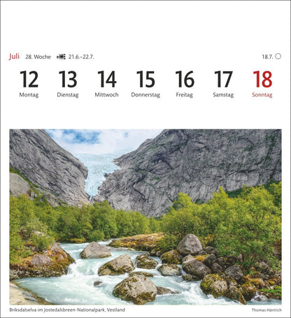 Norwegen - Sehnsuchts-Kalender 2027 - Harenberg