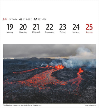 Island - Sehnsuchts-Kalender 2027 - Harenberg