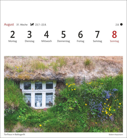 Island - Sehnsuchts-Kalender 2027 - Harenberg