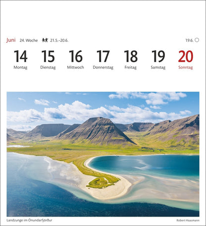 Island - Sehnsuchts-Kalender 2027 - Harenberg