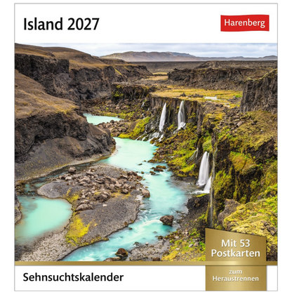 Island - Sehnsuchts-Kalender 2027 - Harenberg