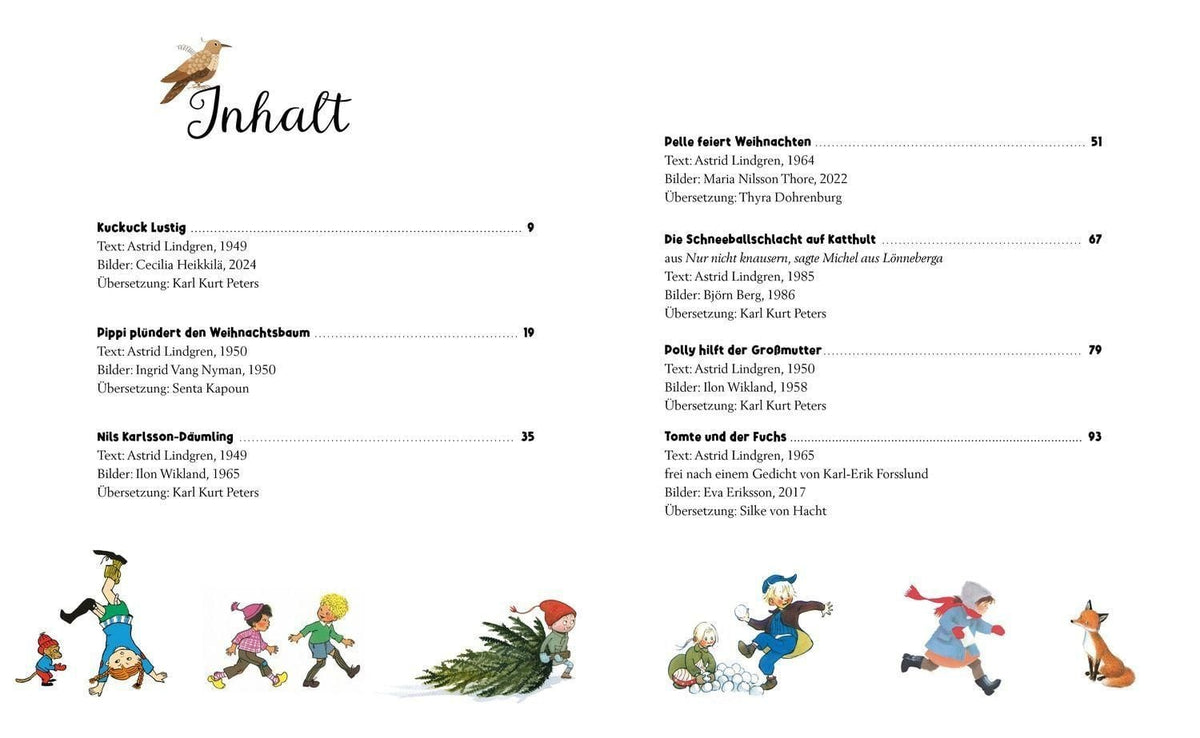 Das kunterbunte Weihnachtsbuch - Astrid Lindgren