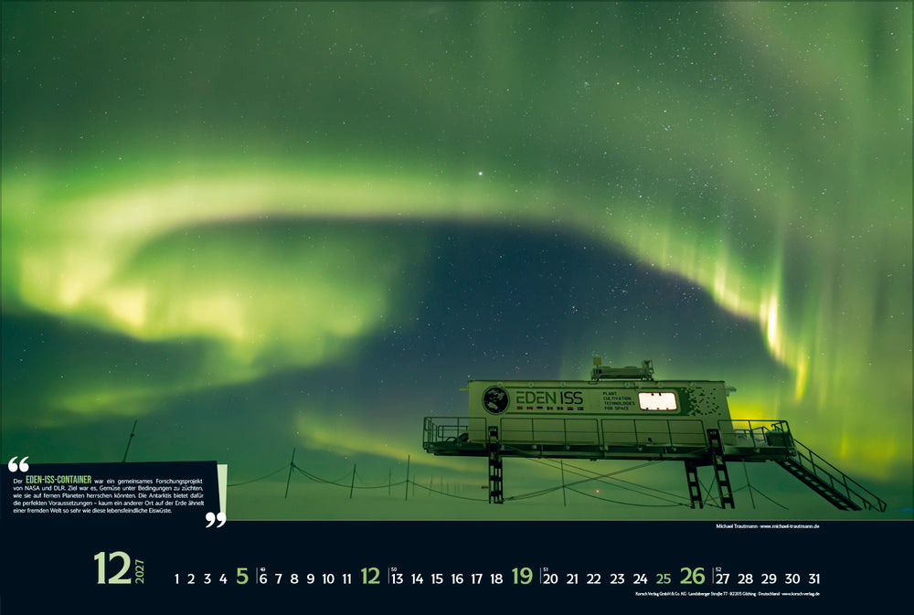 Expedition Antarktis - Wandkalender 2027 - 58 x 39 cm - Korsch Kalender