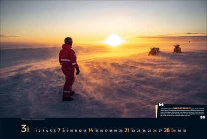 Expedition Antarktis - Wandkalender 2027 - 58 x 39 cm - Korsch Kalender