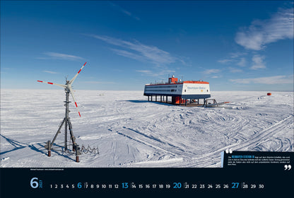 Expedition Antarktis - Wandkalender 2027 - 58 x 39 cm - Korsch Kalender