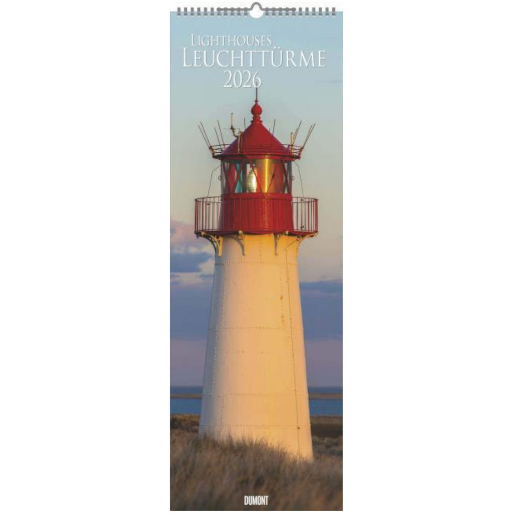 Leuchttürme - Wandkalender 34 x 98 cm - DuMont Kalenderverlag