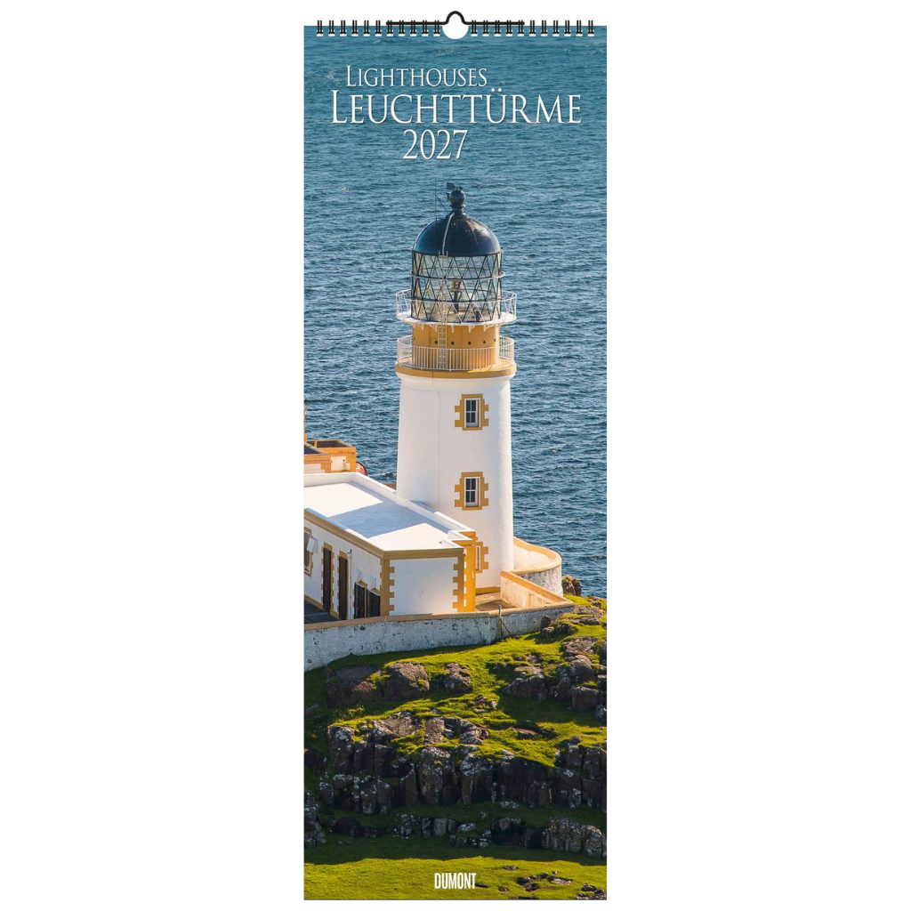 Leuchttürme 2027 - Wandkalender 34 x 98 cm - DuMont Kalenderverlag