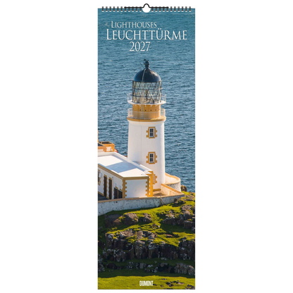 Leuchttürme 2027 - Wandkalender 34 x 98 cm - DuMont Kalenderverlag