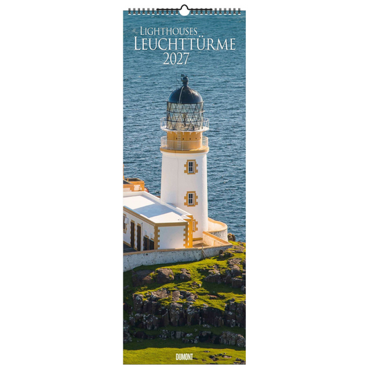 Leuchttürme 2027 - Wandkalender 34 x 98 cm - DuMont Kalenderverlag