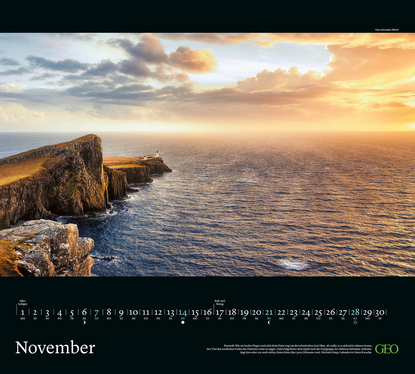 GEO SAISON Im Licht des Nordens - Wandkalender 2027 - 50 x 45 cm