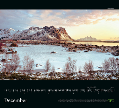 GEO SAISON Im Licht des Nordens - Wandkalender 2027 - 50 x 45 cm