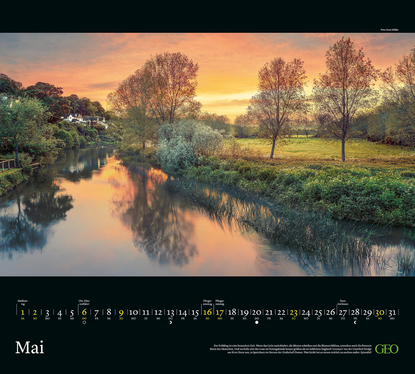 GEO SAISON Im Licht des Nordens - Wandkalender 2027 - 50 x 45 cm