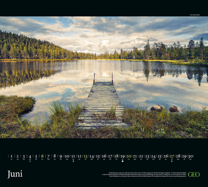 GEO SAISON Im Licht des Nordens - Wandkalender 2027 - 50 x 45 cm