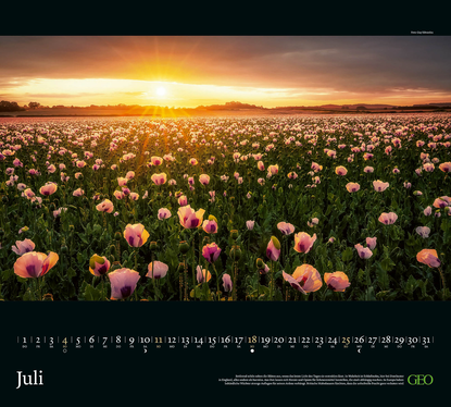 GEO SAISON Im Licht des Nordens - Wandkalender 2027 - 50 x 45 cm
