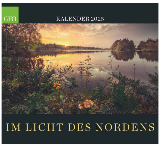 GEO SAISON Im Licht des Nordens - Wandkalender 2025 - 50 x 45 cm