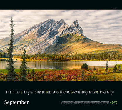 GEO SAISON Im Licht des Nordens - Wandkalender 2027 - 50 x 45 cm