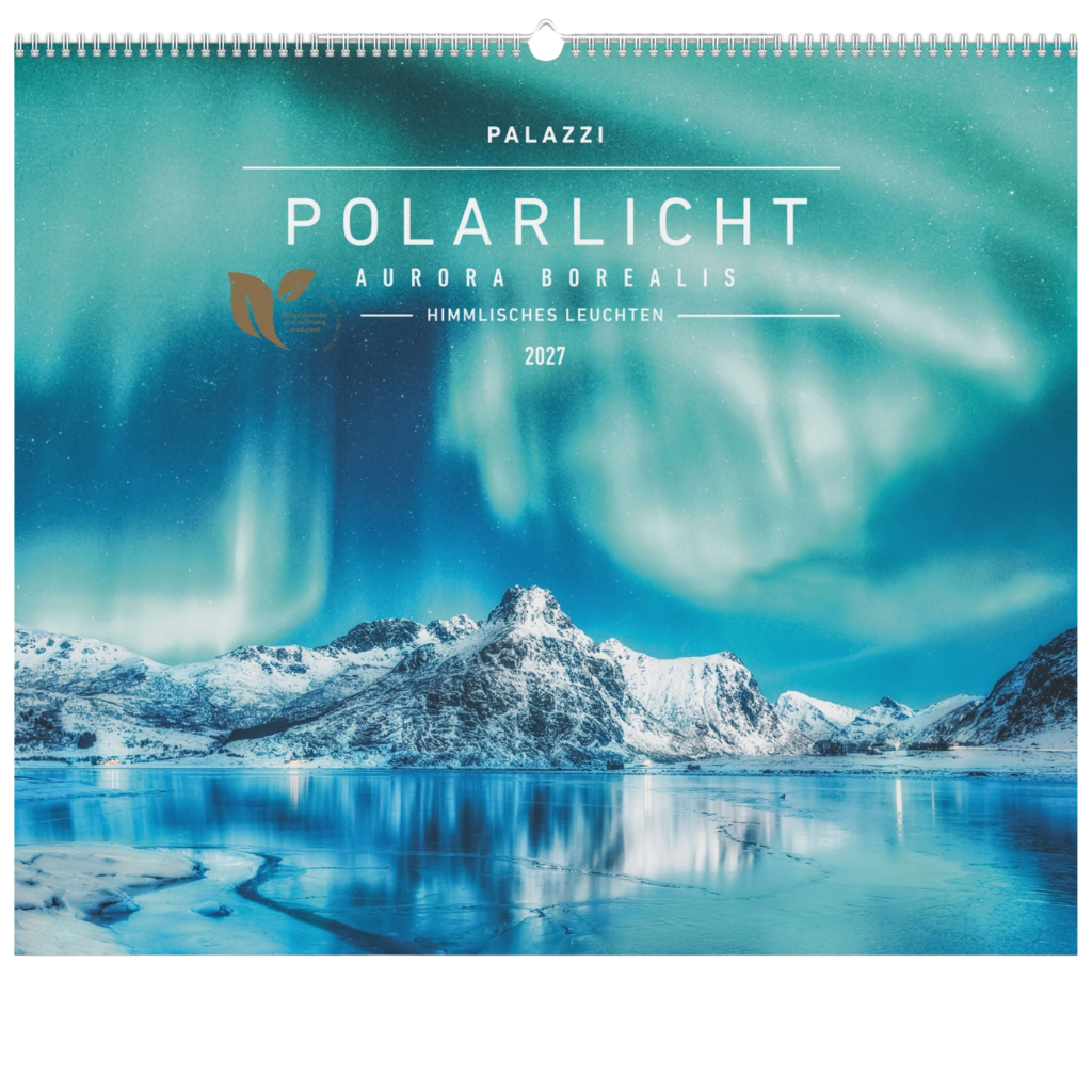 Polarlicht - Wandkalender 2027 - 60 x 50 cm - Palazzi Verlag