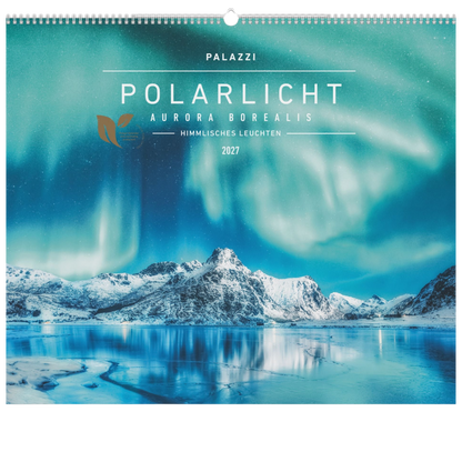 Polarlicht - Wandkalender 2027 - 60 x 50 cm - Palazzi Verlag
