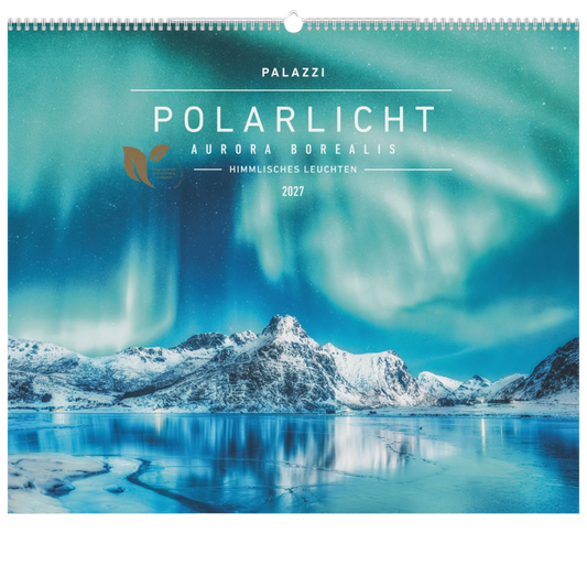 Polarlicht - Wandkalender 2027 - 60 x 50 cm - Palazzi Verlag
