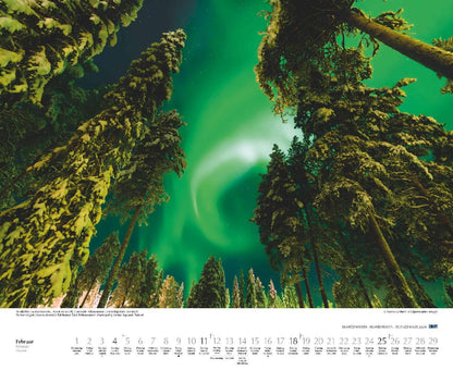 Schönheit des Nordens - Wandkalender 2024 - 52 x 43 cm - DuMont Verlag