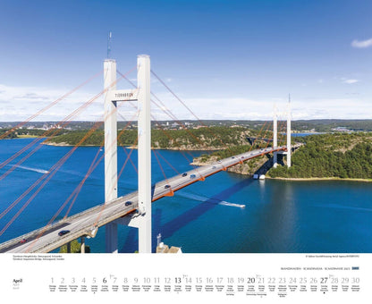 Schönheit des Nordens - Wandkalender 2025 - 52 x 43 cm - DuMont Verlag