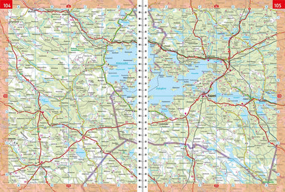 Scandinavia - Road Atlas 1:200,000 - 1:400,000 - Freytag &amp; Berndt
