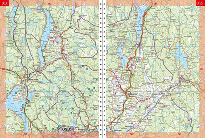 Scandinavia - Road Atlas 1:200,000 - 1:400,000 - Freytag &amp; Berndt