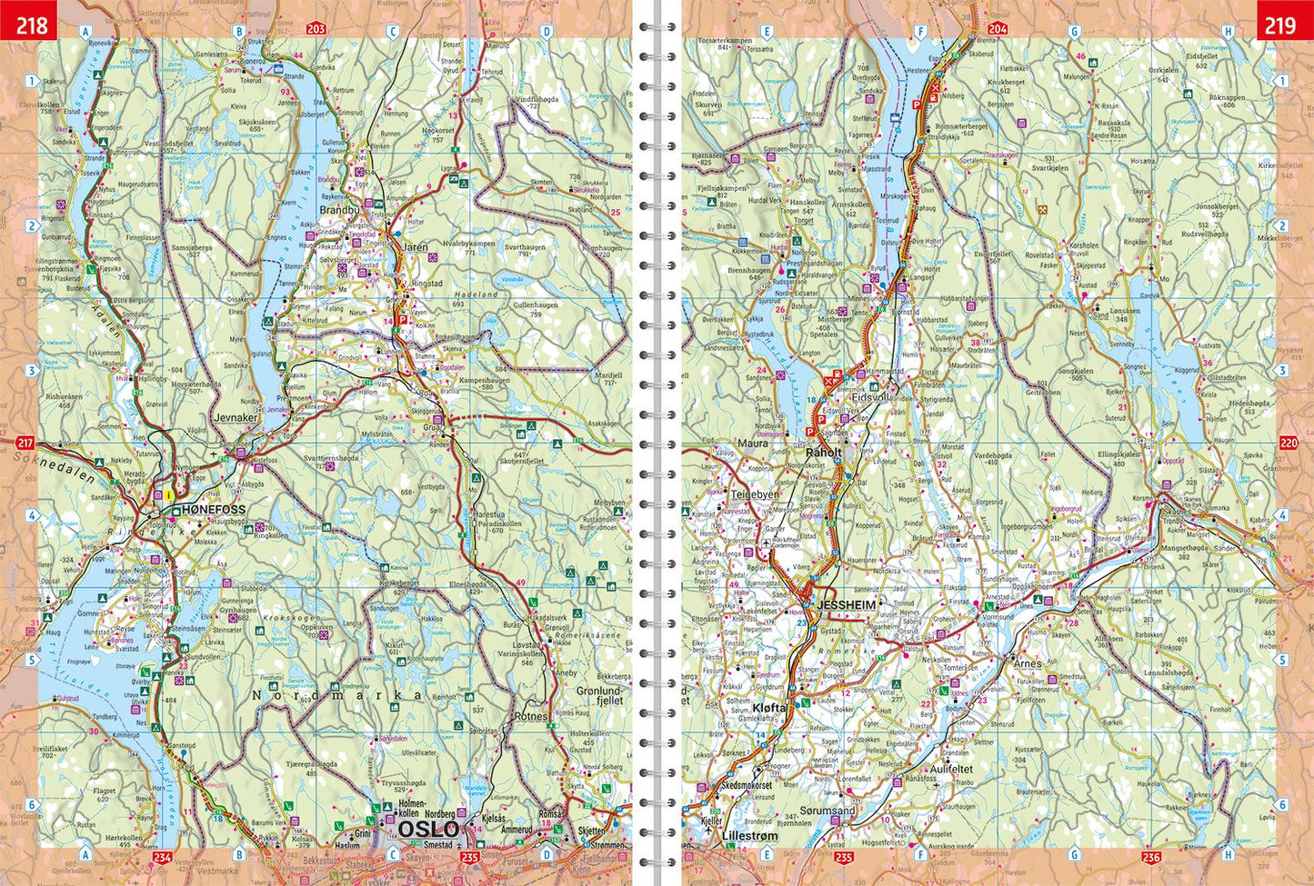 Scandinavia - Road Atlas 1:200,000 - 1:400,000 - Freytag &amp; Berndt
