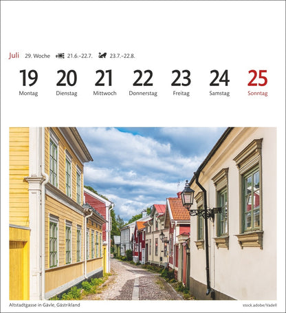 Schweden - Sehnsuchts-Kalender 2027 - Harenberg